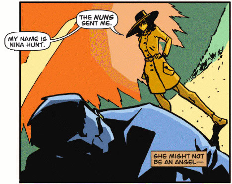 "Vic Boone: Malfunction Murder," art by Geoffo